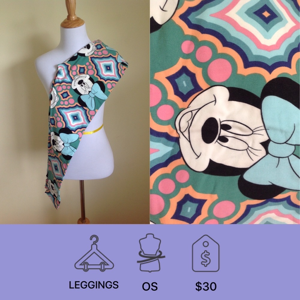 Lularoe OS Disney leggings